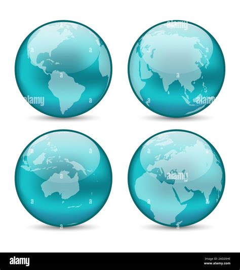 Continents Of The Globe