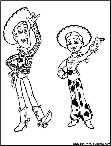 Printable Coloring Pages Woody Toy Story Coloring Pages Free Printable