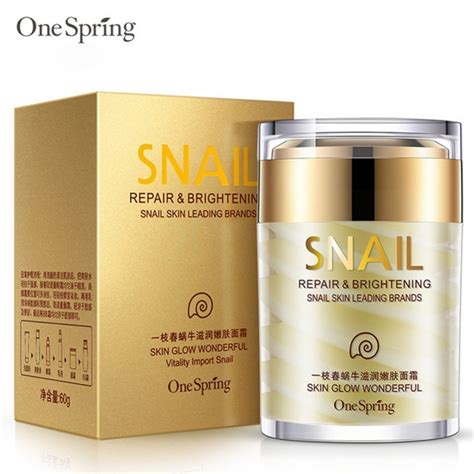 Natural Snail Cream Facial Moisturizer Face Cream Whitening Ageless Anti Wrinkles Lifting Facial
