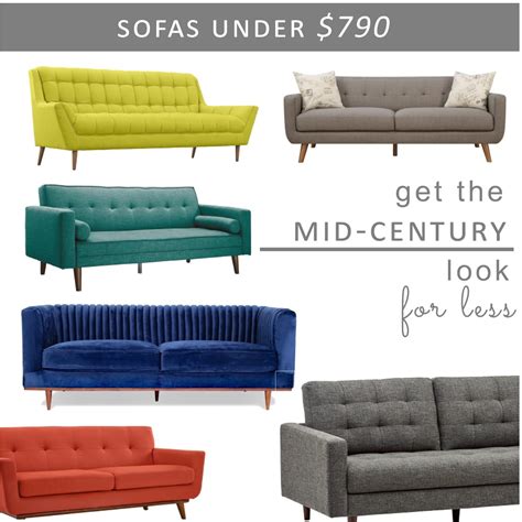 Sew At Home Mummy Affordable Mid Century Style Sofas All Under 790