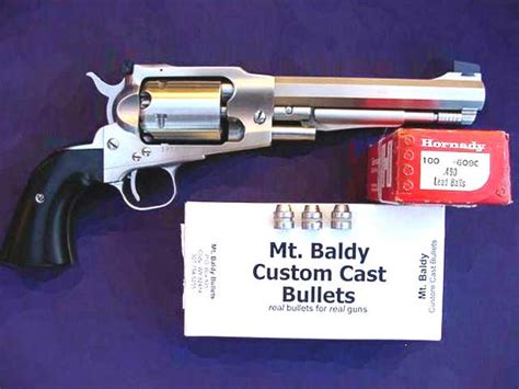 A Fifty Caliber Percussion Revolver From Clements Custom Guns