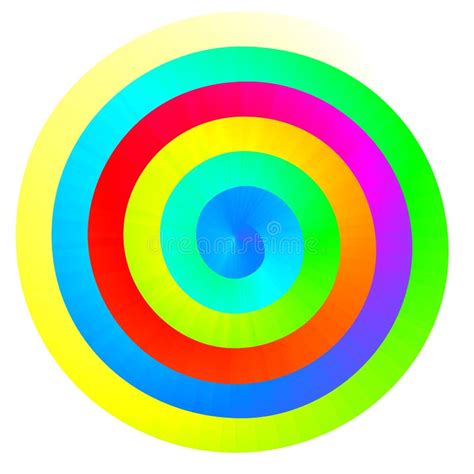 Colorful Vector Rainbow Spiral Stock Vector Illustration Of Design
