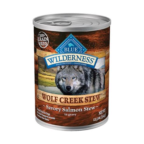 He easily switched from one blue buffalo brand to this one and he eats just as well with the grain free version. Blue Buffalo Wilderness Wolf Creek Salmon Stew Grain Free ...
