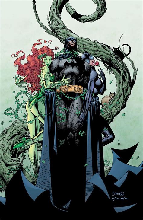Bat Man The Hush Covers 609 Poison Ivy Batman Poison Ivy Dc Comics