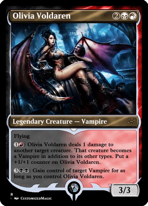 Olivia Voldaren Magic The Gathering Proxy Cards