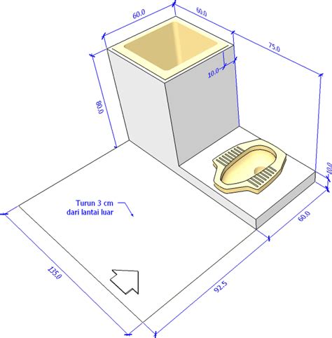 Maybe you would like to learn more about one of these? Desain Kamar Mandi Minimalis Kloset Jongkok | Rumah ...