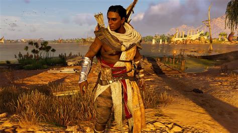 Assassin S Creed Origins 4K Free Roam Exploration Lake Mareotis