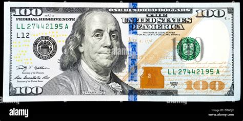 Us 100 Dollar Bill Stock Photo Royalty Free Image 66758914 Alamy