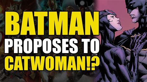 Batman One Shot The Proposal Comics Explained Youtube