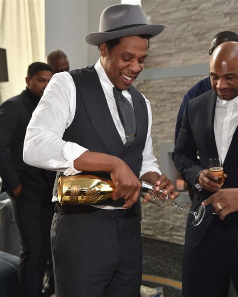 Roc A Fella Records Co Founders Jay Z And Kareem “biggs” Burke Photographed During The Annual