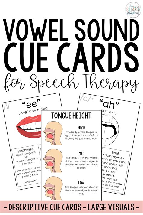 These Best Selling Articulation Cue Cards For Vowel Sounds Are A Must