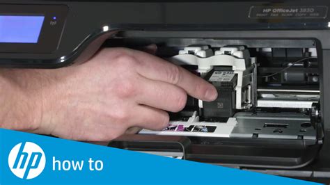 How To Replace An Ink Cartridge In The Hp Officejet 3830 Printer Hp