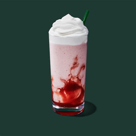 Strawberry Crème Frappuccino Blended Beverage