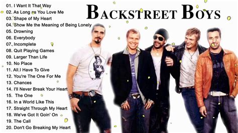 Best Of Backstreet Boys Backstreet Boys Greatest Hits Full Album