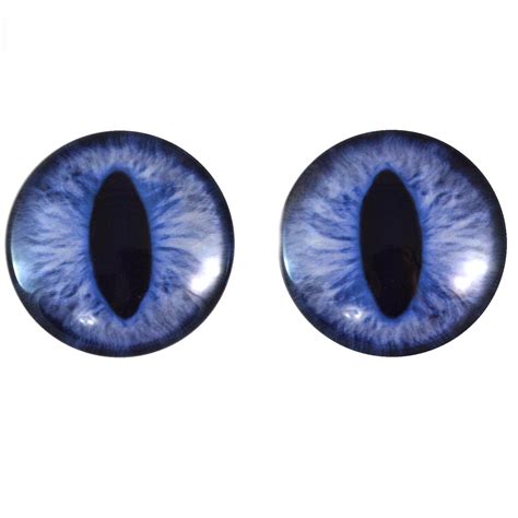 Blue Cat Glass Eyes Handmade Glass Eyes