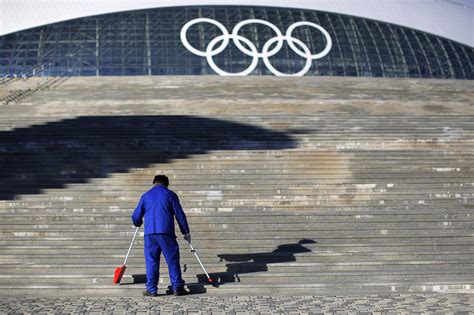 Sochi Problems In Pictures Despite Unfinished Construction And