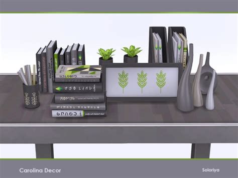 The Sims Resource Carolina Decor By Soloriya • Sims 4 Downloads