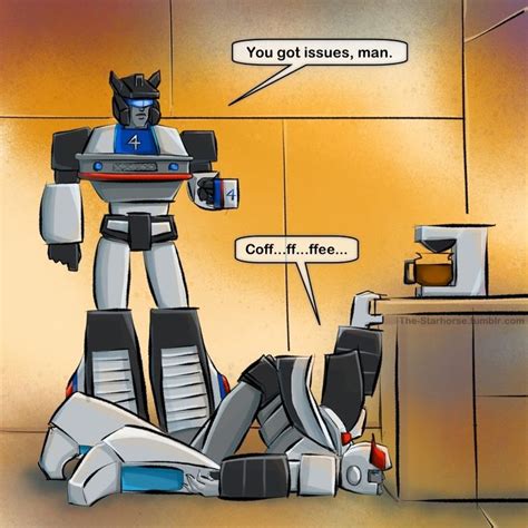 This Is Me Most Mornings Transformers Jazz Transformers Comic
