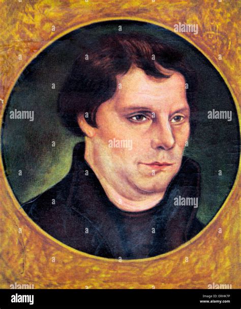 Martin Luther Portrait Of The German Monk And Theologian 10 November