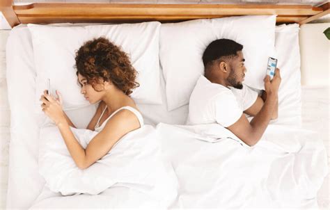 No More Pillow Talk Phones In Bed Taking A Toll On Relationships Sex Lives