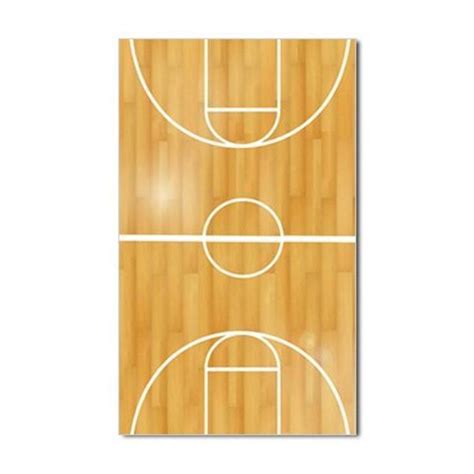 Basketball Court Floor Stickers Cafepress Wall Decals Floor