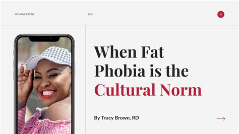 When Fat Phobia Is The Cultural Norm Tracy Brown Rd