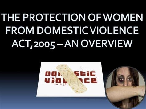 Domestic Violence Act 1994 Women And The Domestic Violence Act Lexpert Assist In