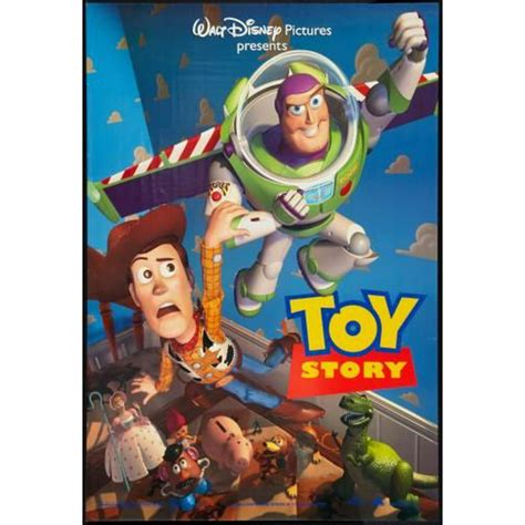 27x40 Toy Story 1 Movie Poster Reprint Entertainment Decor 27inx40in