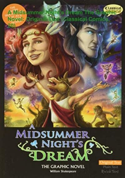 Book ️ Read ️ A Midsummer Nights Dream The Graphic Novel Original