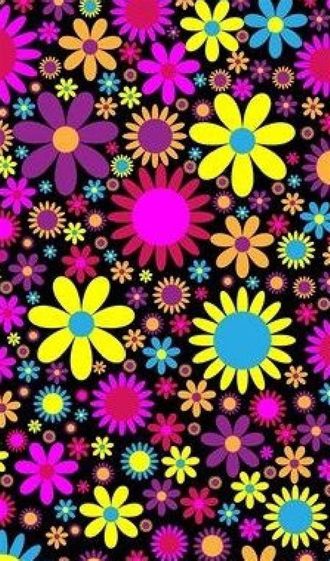 Flower Power Flowers Patterns Hd Phone Wallpaper Peakpx