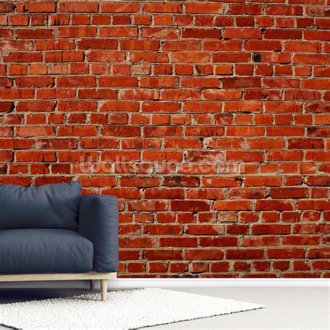 Red Brick Wall Wallpaper Wallsauce Uk