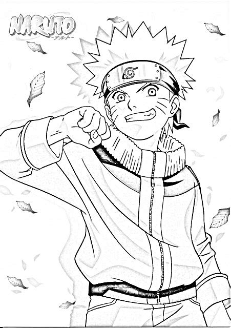 Collection Of Naruto Coloring Pages For Kids Coloring Cool