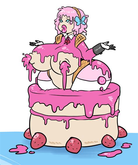 Rule 34 Aegis Persona Aigis Persona Android Bimbo Bimbofication Cake Cake Girl Colored