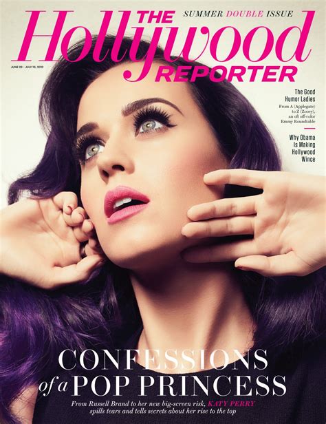 Celebs Galaxy Katy Perry The Hollywood Reporter Magazine 2012