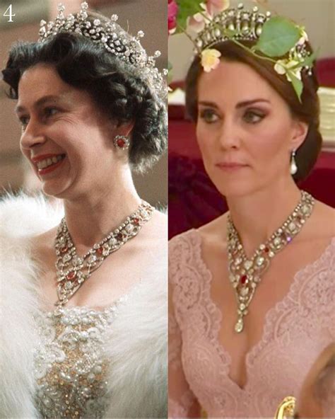 The Duchess Of Cambridges Jewellery Loaned From The Queen1 Nizam Of