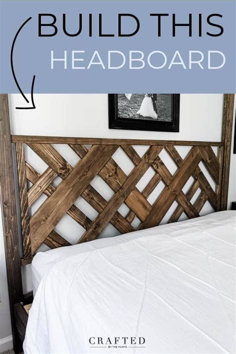 Diy Headboard In 7 Simple Steps Crafted By The Hunts Diy King