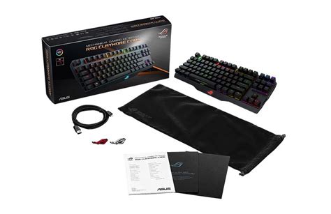Asus Announces Rog Claymore And Rog Claymore Core With Cherry Mx Rgb