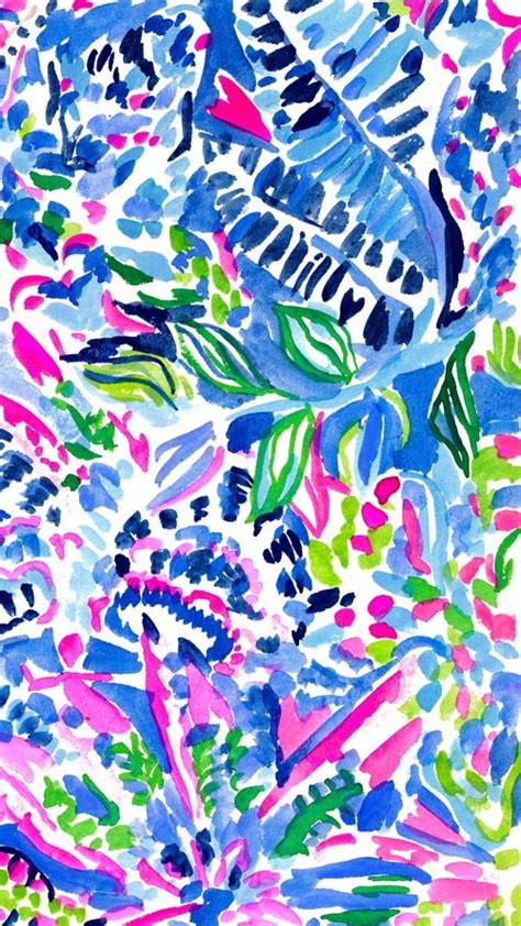 Lilly pulitzer skirt uk12 us8 eu40 w32 l19.5in green floral lined zipper cotton. Fantasy Garden - Lilly Pulitzer | Lilly pulitzer iphone ...