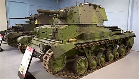 A10 Cruiser Tank Mkiia Csclose Support At The Bovington Tank Museum