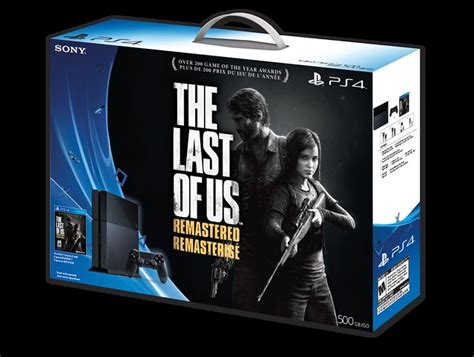 The Last Of Us Remastered Ps4 Bundle In Canada Playstation 4 News At