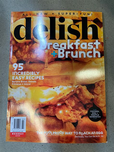 Delish Breakfast Brunch Magazine 2021 Etsy