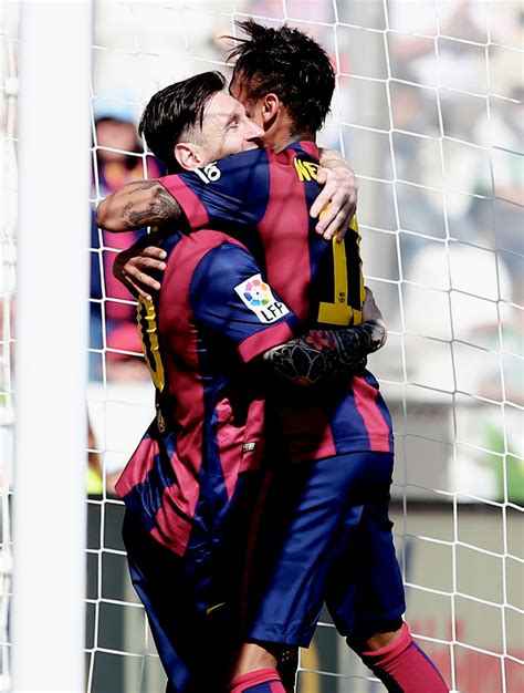 Neymar Jr And Leo Messi