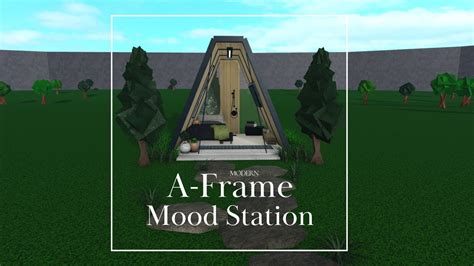 Fall A Frame Cabin Mood Station Full Version Bloxburg Youtube