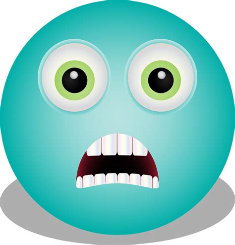 Download Graphic Horrified Smiley Emoji Royalty Free Vector Graphic