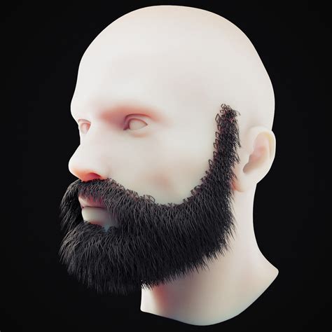 Beard 8 3d Model Turbosquid 1489661