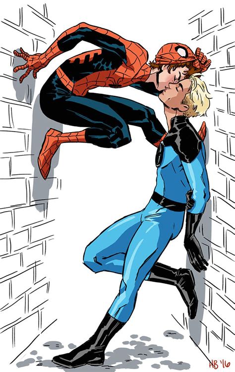 Unsinkable Ship The Endearing Appeal Of Spideytorch Spider Man Magníficos Personajes De Dc