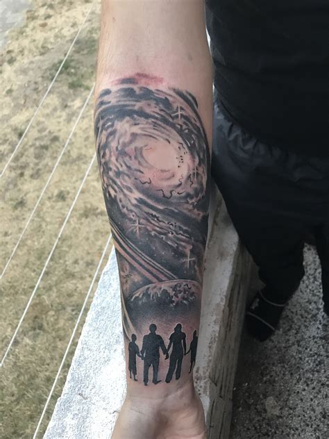 Forearm tattoo #space #family | Forearm tattoo, Family tattoos, Tattoos