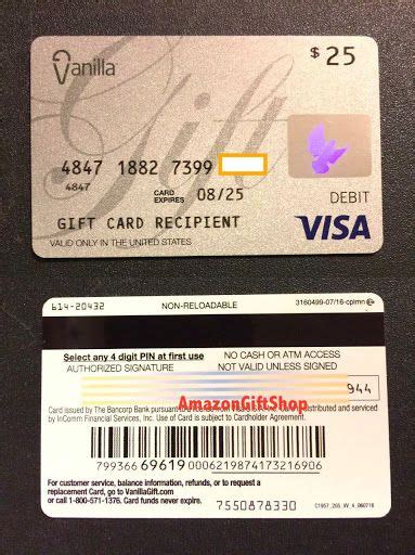 Buy your visa gift card online and receive your code straight to your inbox. My Vanilla Debit Card Activation. There is no purchase fee for a MyVanilla card when you sign ...