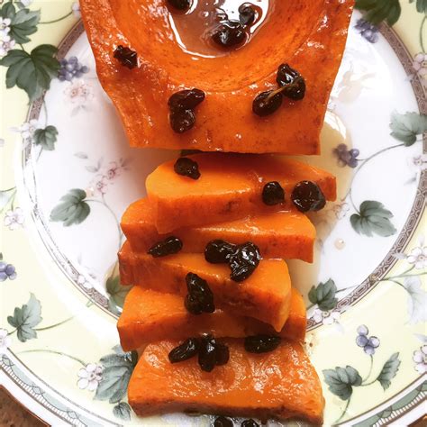 Brown Sugar And Cinnamon Roasted Butternut Squash With Maple Brown