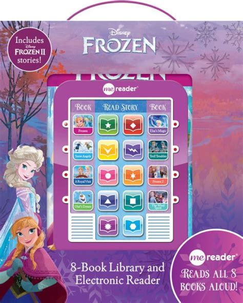 Disney Frozen Me Reader 8 Book Library And Electronic Reader By Pi